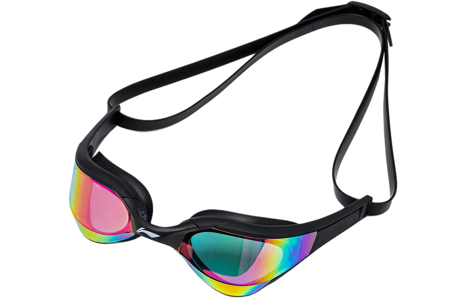 Li Ning Swim Goggles PC TPU Silicone Swim Unisex ASJT035-2