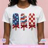 Patriotic Popsicle Trio Shirt, Watercolor Americana Ice Cream Tee, July 4th Summer Graphic