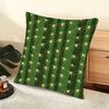 Cactus Pattern Cushion Cover Soft Short Plush Pillow Cover Smooth Cozy Texture Aesthetic Cushion Case Home Decor
