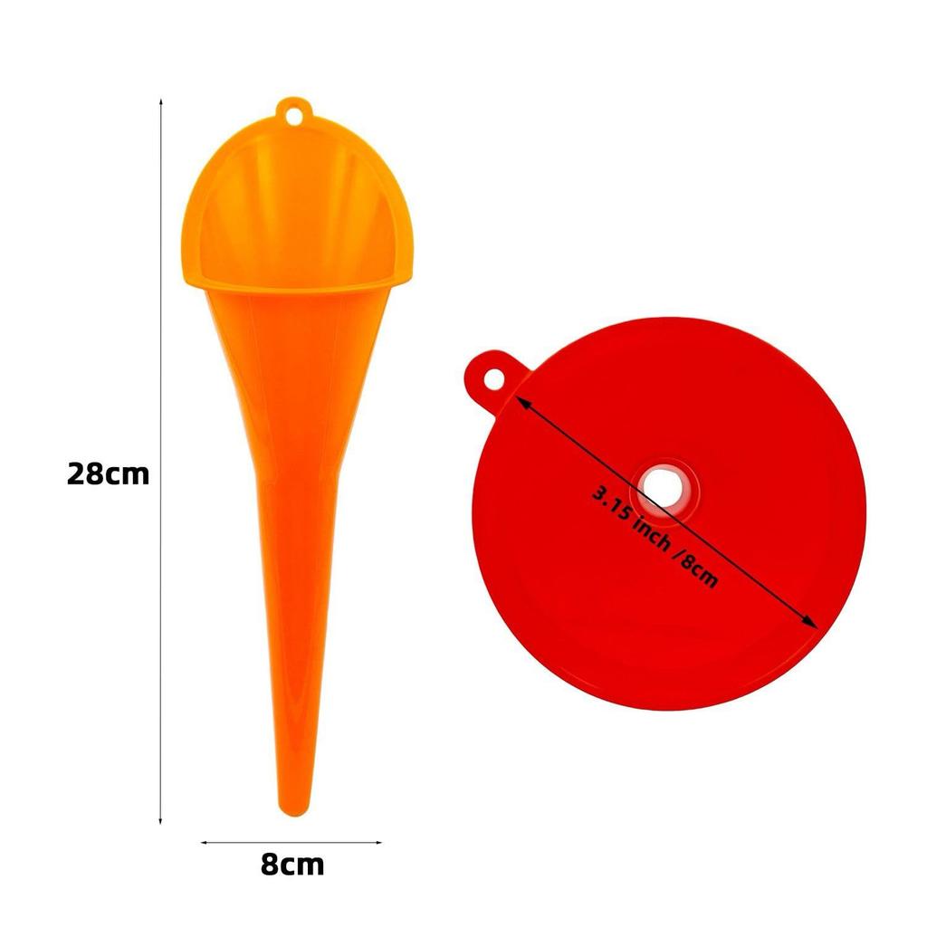 KKLM Funnel, Funnel, Set of 5, Plastic, Universal for Cars and Motorcycles,
