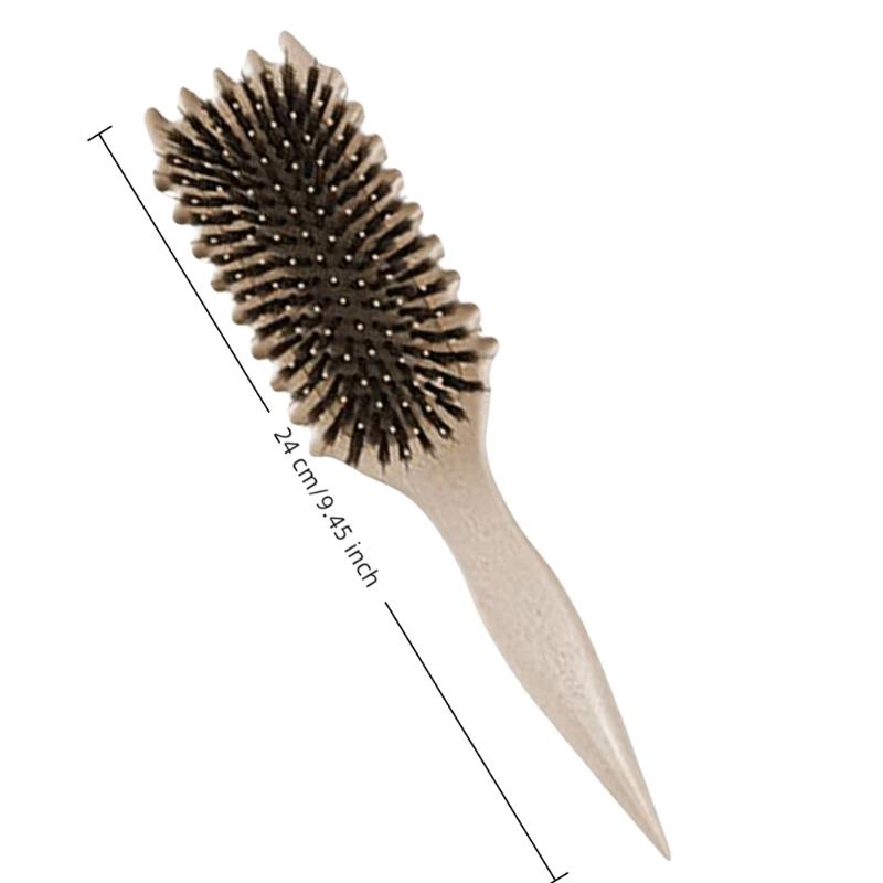 

Scalp Detangling Brush Curly Hair Scalp Massage Hair Comb Air Cushion Comb Natural Bristles Hair Styling Tools Barber Tools