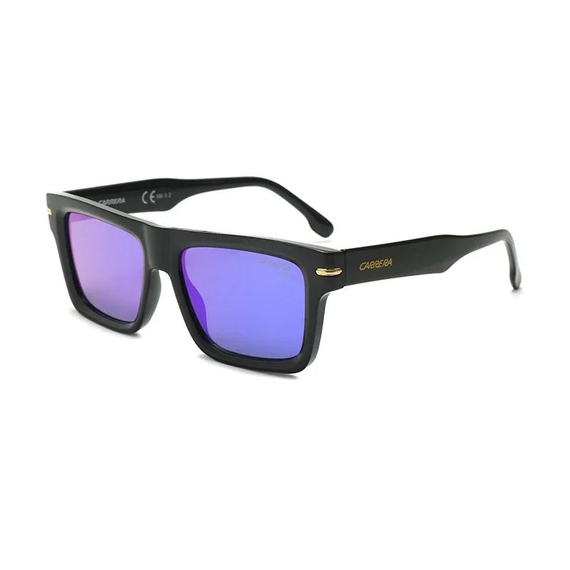CARRERA Newest Square Classic Sunglasses Men Brand Sun Glasses Vintage Oculos UV400 Oculos De So+box