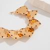 Wind Metal Texture Glossy Love Necklace Female, Fashionable And Simple Three-Dimensional Heart-Shaped Collarbone Necklace