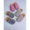 Summer Bling Children's Slippers Buckle Cork Slippers Girls Anti Slip Flat Outdoor Kids Fashion Shoes