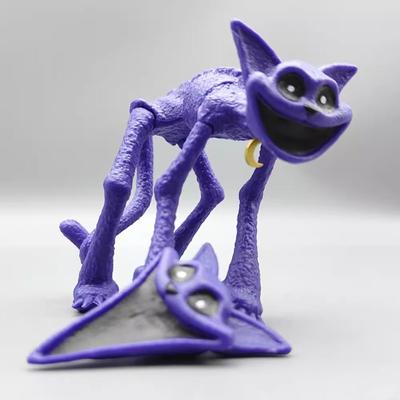 Uśmiechnięte Stworki Kotek Figurki Sen Czas Maku Fioletowe Koty Rzeźby Anime Figurki Dekoracja Salonu Akcesoria Stołowe