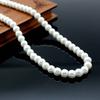 Elegant Women Faux Pearl Necklace Long Sweater Chain Party Wedding Jewelry Gift