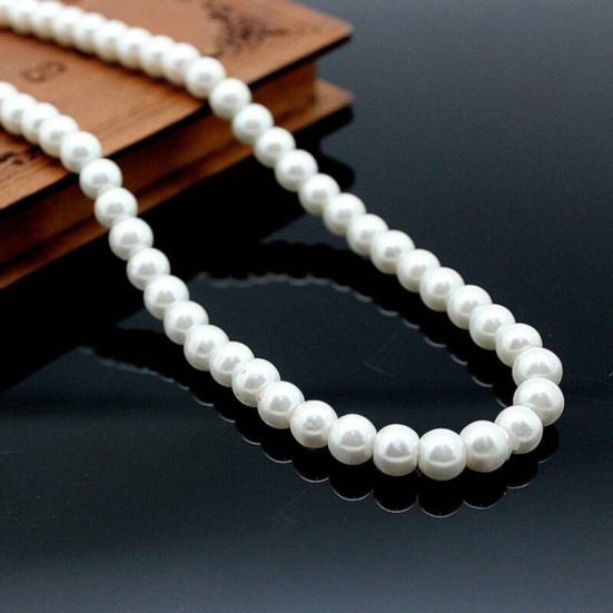 Elegant Women Faux Pearl Necklace Long Sweater Chain Party Wedding Jewelry Gift