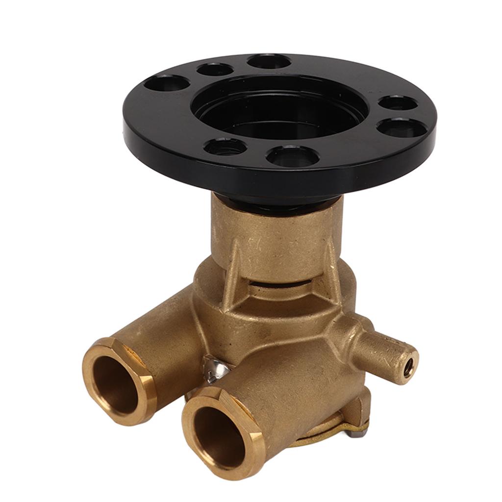 Crank Mounted Sea Raw Water Pump F 6B 9 1‑1 4in Inlet Outlet 1‑15 16in Depth for V6 V8 AQ 1979‑1993