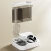 Detachable Cat Water Dispenser Large Capacity Pet Feeding Bowl Pet Water Drinker  Business Trip