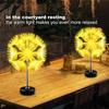 19LED Solar Ground Pendant Lamps 8 Modes Starburst Lamp LED Hanging Chandeliers  Christmas