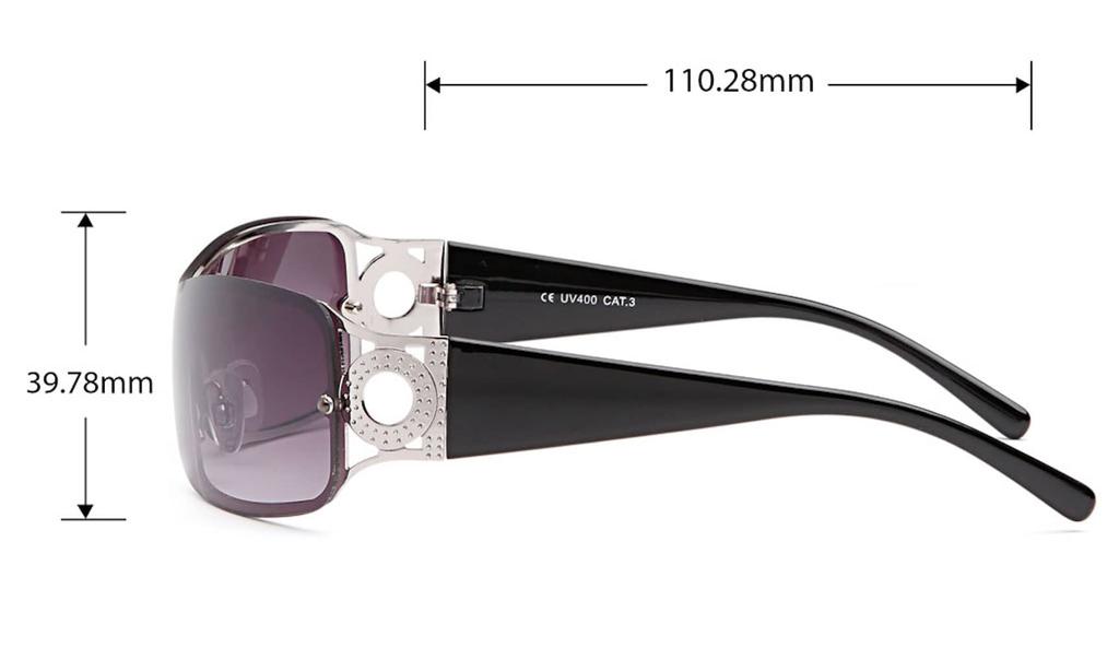 Women's Mono Lens Sunglasses