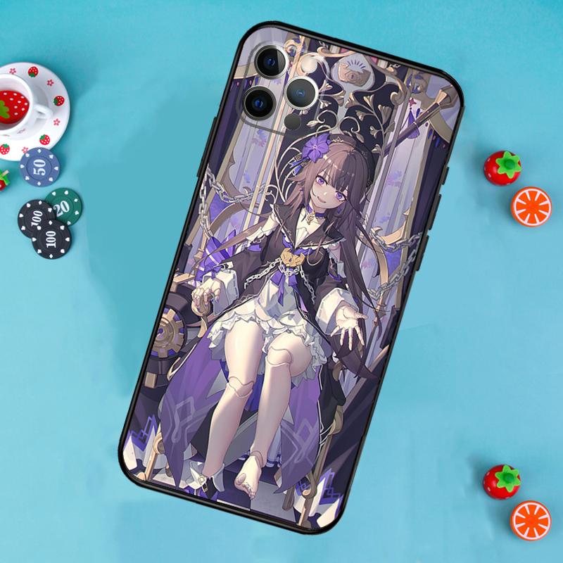 Honkai Star Rail Phone Case For iPhone 17 Air 14 16 15 11 12 13 Pro Max 12 13 mini 15 16 Plus 16e Cover Funda