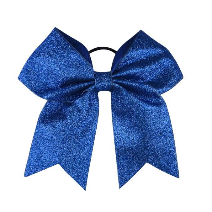 Elastico per Capelli con Fiocco a Coda di Rondine Glitterato per Bambini