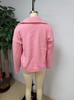 2026 European & American Women's Zipper Knit Cardigan for Autumn/Winter - Solid Color Casual Fashion.