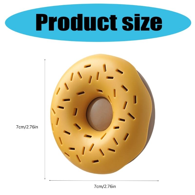 Lovely Doughnuts Storage Container Dehumidifying Storage Case Convenient Accessory for Wardrobes Dormitory Office Use