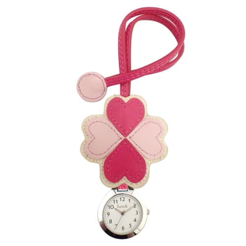 IWAWP Hoock Clover Hang Watch E02423S-6 PK Women's Pocket Watch