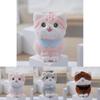 Cuddly Plush Cat Keychain Sweet Stuffed Animal For Bag Decorations And Gifts