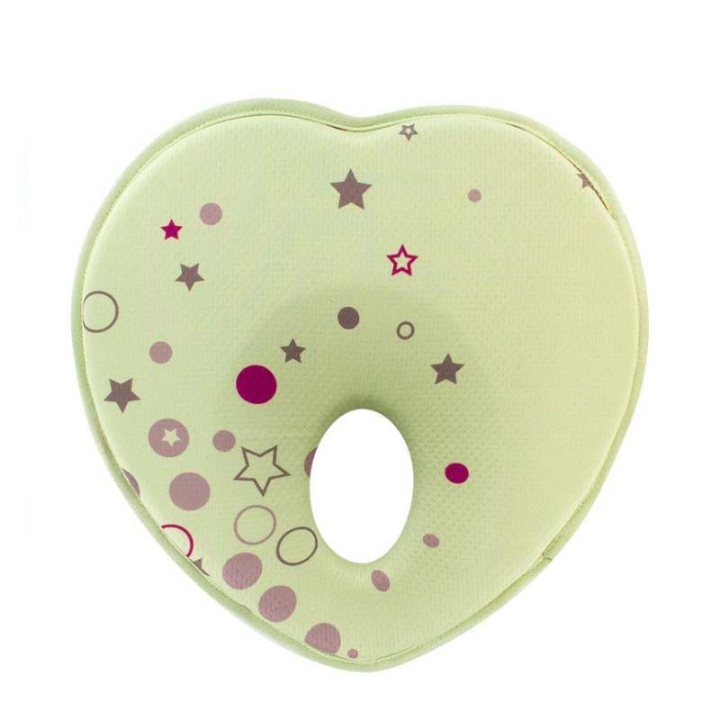 Luxurious Baby Pillow Toddler Sleep Positioner Anti Roll Cushion Flat Head Protection