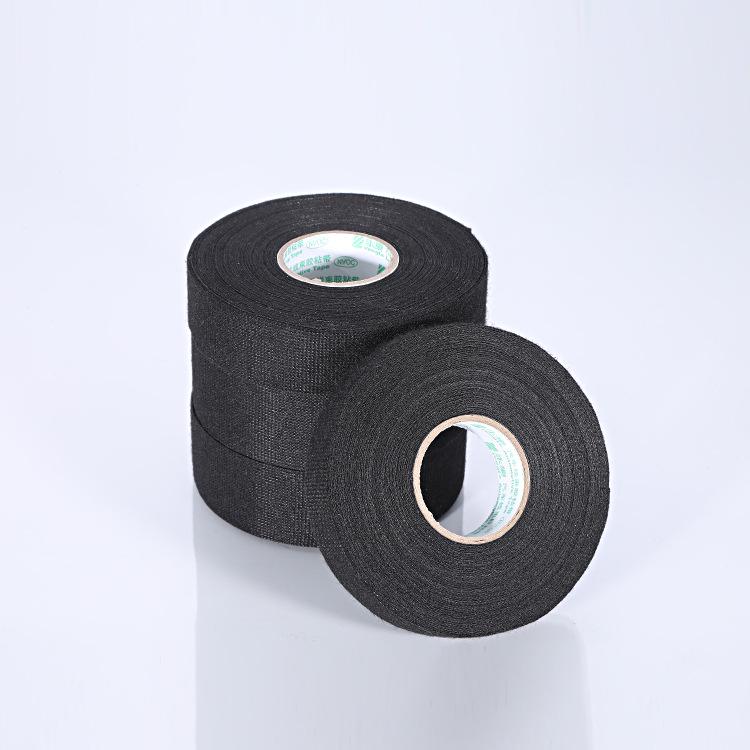 Yongle 19mm Automotive Wiring Harness Flannel Tape, Wear-Resistant Cloth Adhesive, 20 Meters