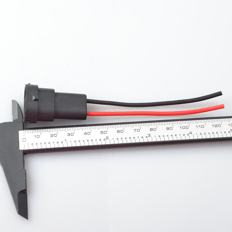 Foglight Head Light Bulb Lamp 1/2Pcs H8 H9 H11 Male To Female Socket Plug Adapter Connector Cable Wiring Harness