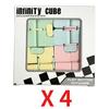 Infinity Cube Flip Adhd Giocattoli Ansia Giocattolo Punta delle dita per Gioco Puzzle Antistress Dito magico Agitarsi Autismo Regali a mano Bambini