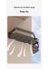 Wall-Mounted Aluminum Seasoning Rack - Punch-Free Kitchen Storage Shelf for Condiments
