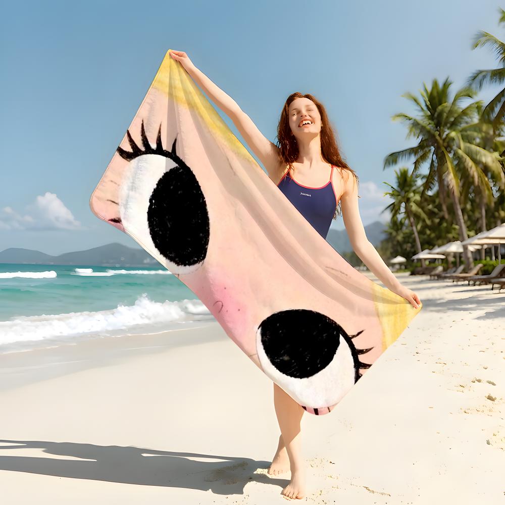 Character J-Jade Y-Yuy Towel Beach Blanket Towel  For Travel Gym Shower Luxury Lightweight Camping Pool hot
