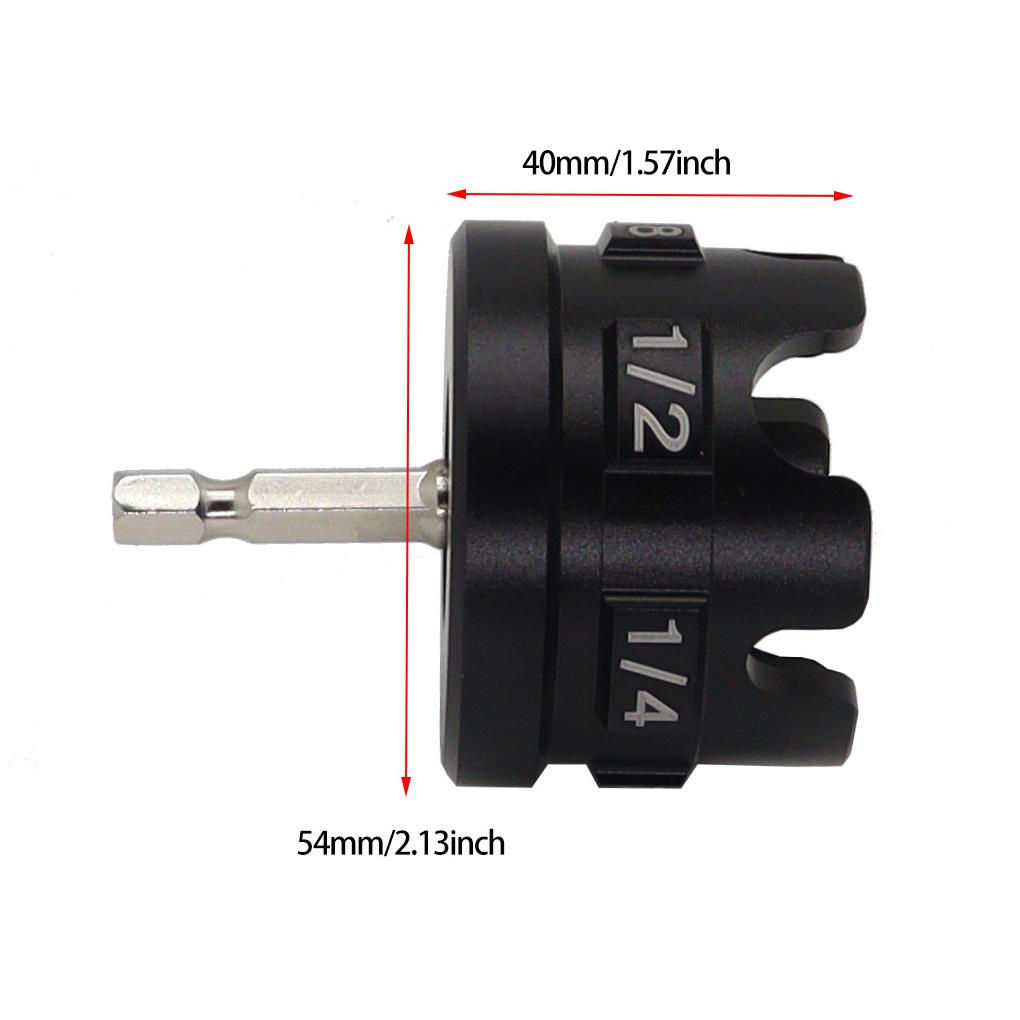 Aluminum Alloy Nut Zipper Drill Attachment Easy Fast Removal Tool Set Nut Remover Bolts Extractor Drill Bit Socket Bit Socket Wrenches Tool Set