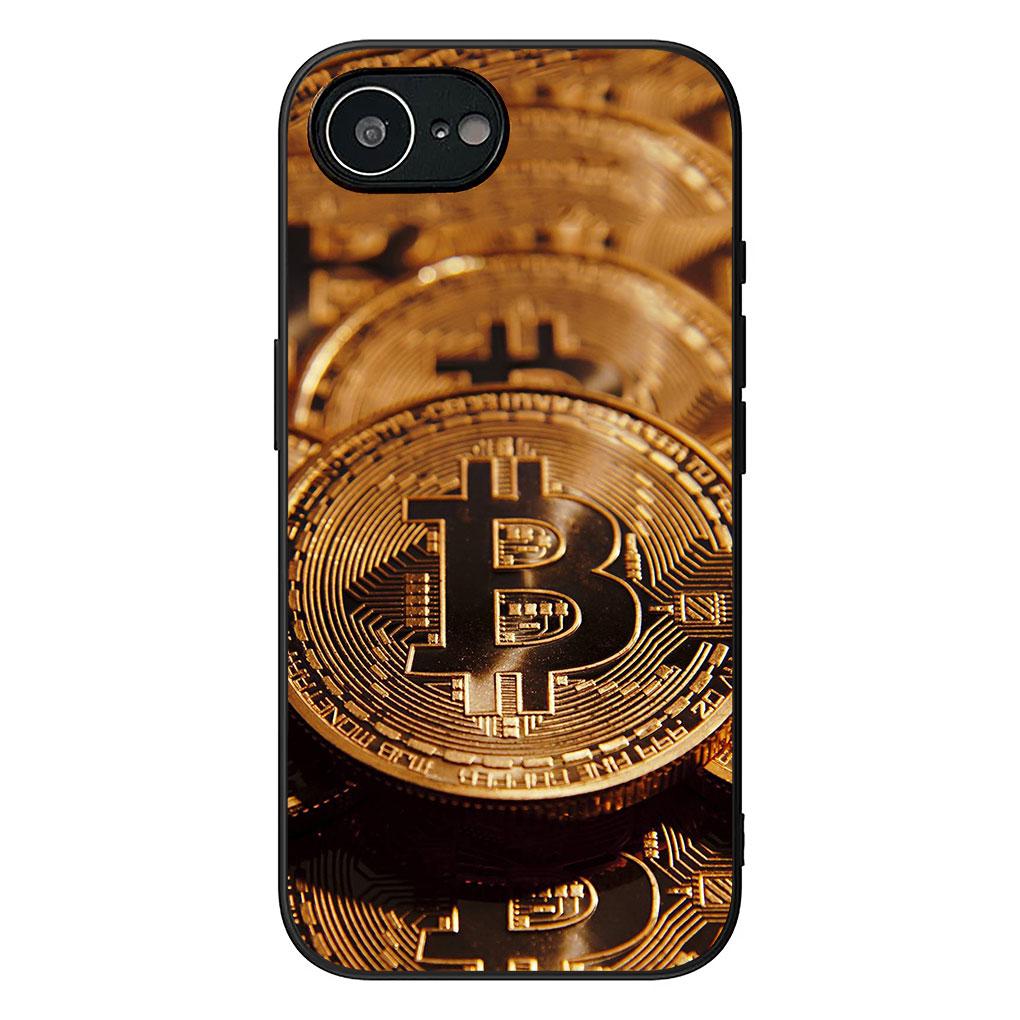 Cover for Samsung Galaxy S22 S21 S20 FE Ultra Plus A35 A36 A55 A37 A33 A34 A57 Coque Phone Case Bitcoin BTC Money 100 Dollars