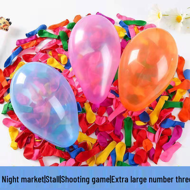 Night Market Target Shooting Set: Colorful Water Balloons & Darts
