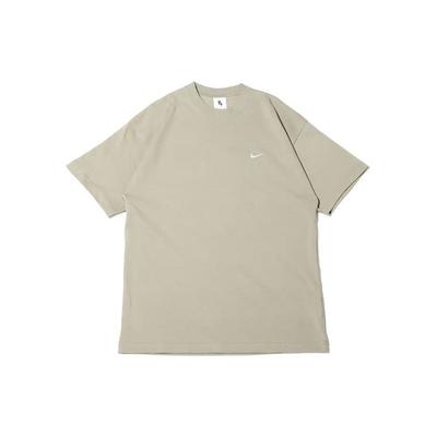 Lab Solo Swoosh Essential Sports Short Sleeve Tee Men Tops Light-Green Grey DA0321-320