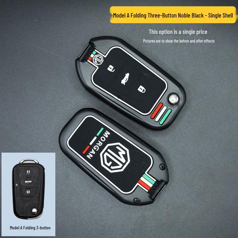 Roewe 360 Plus Key Case, Full Wrap Key Bag, W5 Remote Control Protective Shell for Men and Women