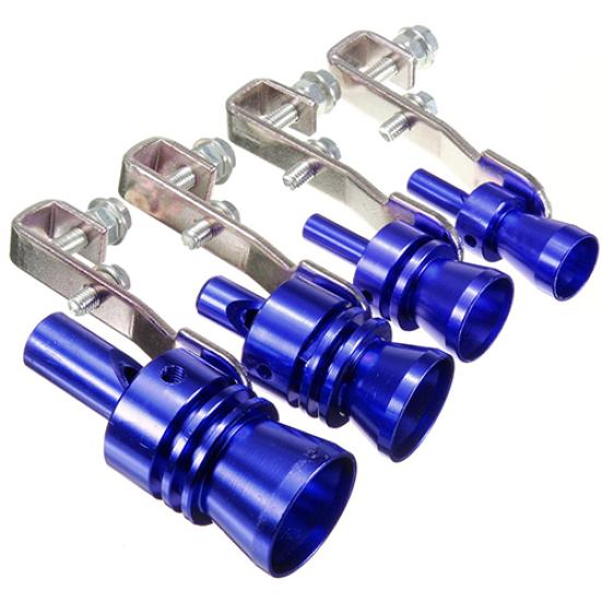 Acheter Silencieux D'échappement Universel Bleu Pour Voiture, Silencieux Turbo, Simulateur De Souffle, Sifflet
