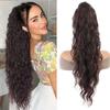Synthetic Ponytails Fashionable Water Ripple Wool Long Curly Hair Wig 66cm Women Personality High Ponytail Hair Extensions