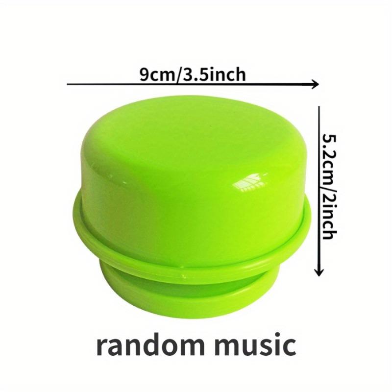 1 Pezzo Casuale Musica Carillon Base Argilla Rotonda Fai da Te Materiali Creativi Accessori Fatti a Mano per Bambini Carillon Rotante