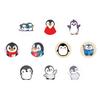 500 Stickers/roll Penguin Animal Stickers Cute Children's DIY Suitcase Scooter Water Cup Roll Stickers