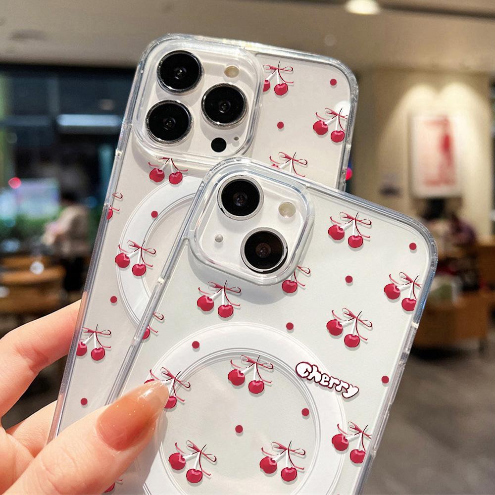 Magnetic Phone Case for iPhone 12 14 16 17 Pro 17 16 15 14 13 12 Pro Max  12 13 14 15  16 High Quality Shockproof Shell Full Protection Cute Style