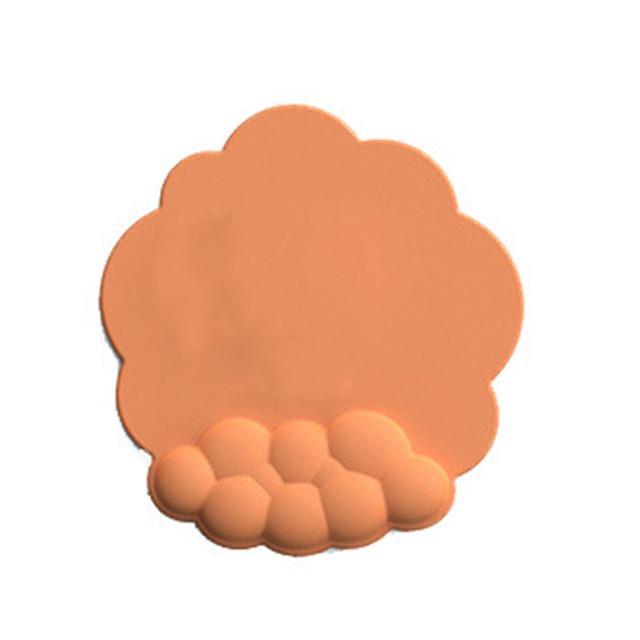 Mouse pad com apoio para pulso teclado nuvem antiderrapante espuma de memória desktop escritório gamer mouse apoio para pulso