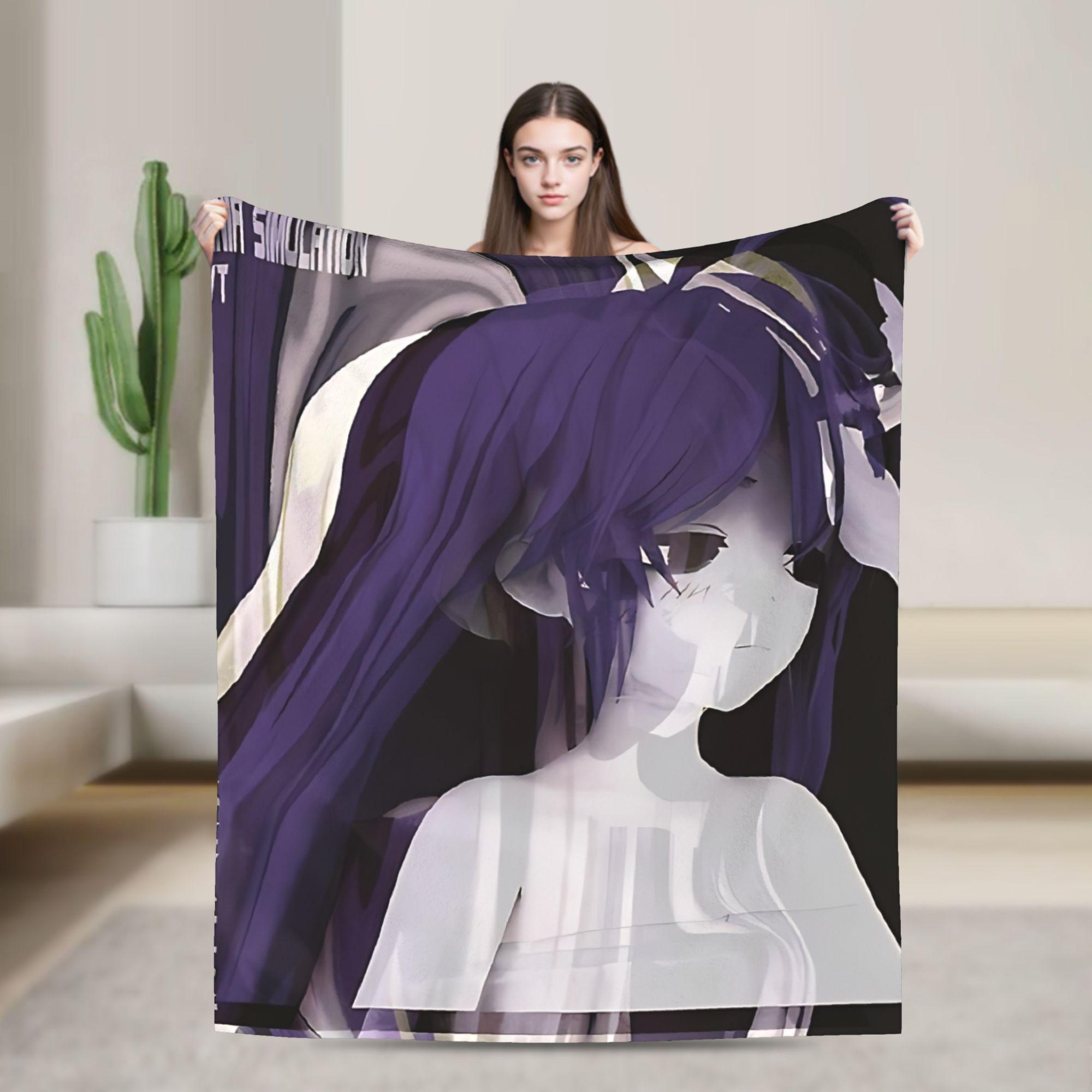 Sewerslvt Schizofrenia Simulation Blanket Travel Office Flannel Throw Blanket For Home Decor Soft Warm Design Quality Bedspread 75X95CM