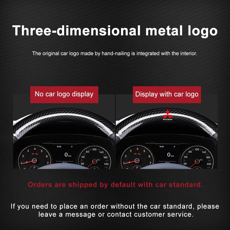 Car Steering Wheel Cover Breathable Anti Slip PU Leather Steering Cover For Mitsubishi Lancer Ralliart 10 3 9 EX Outlander 3 ASX L200 Accessories