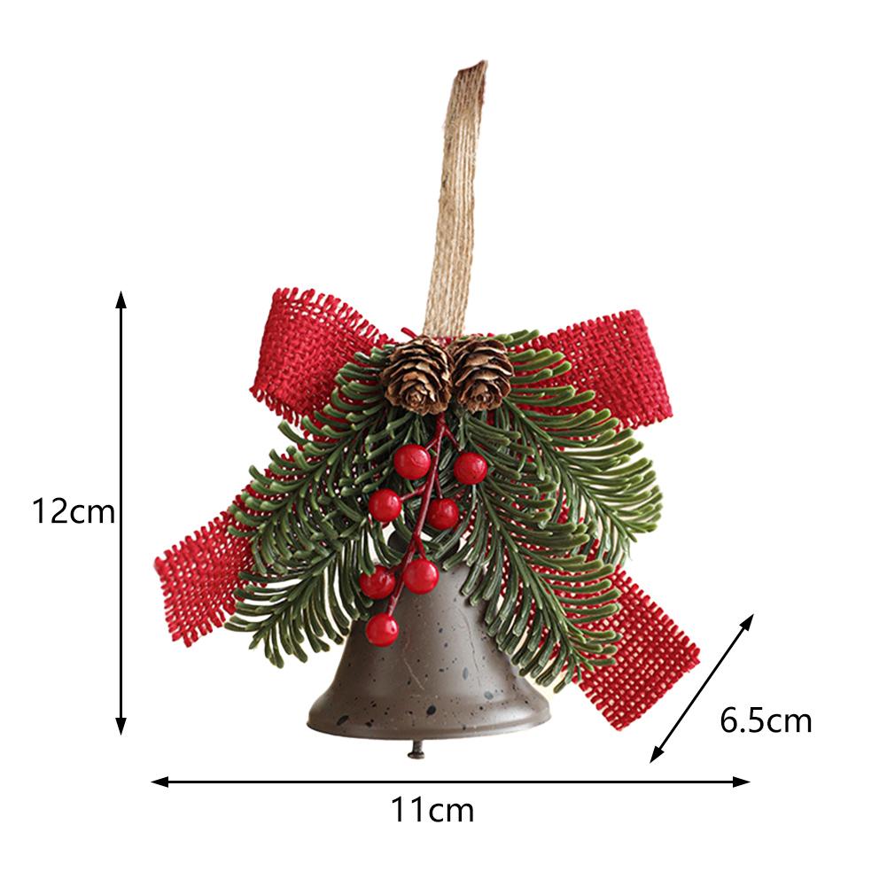 Christmas Bell Ornaments,Xmas Tree Decorations Christmas Door Hanging Bells