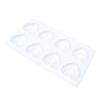 8 Cavity Silicone Chocolate Mold Heart Shaped Professional Food Grade Cake Baking Mould