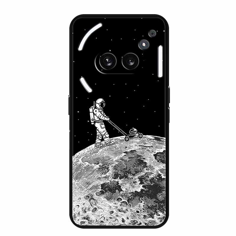 Nothing Phone 2A Luminous Hole TPU Case - Personalized Simple Color Design