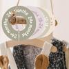Double-Sided Baby Wardrobe Dividers - 9CM Outer, 4CM Inner