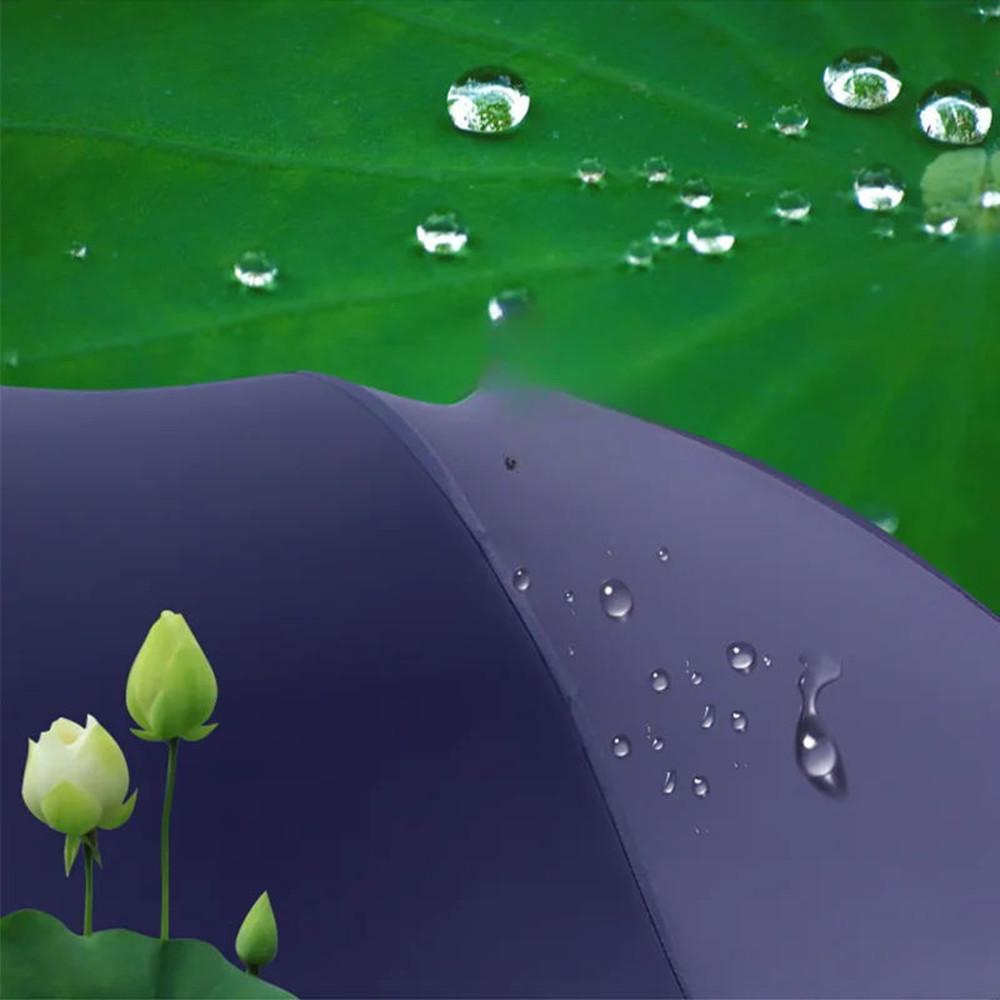 Super velký deštník Muži Ženy větruodolný Kompaktní deštník Poloautomatický skládací Business Luxusní slunečník Cestovní