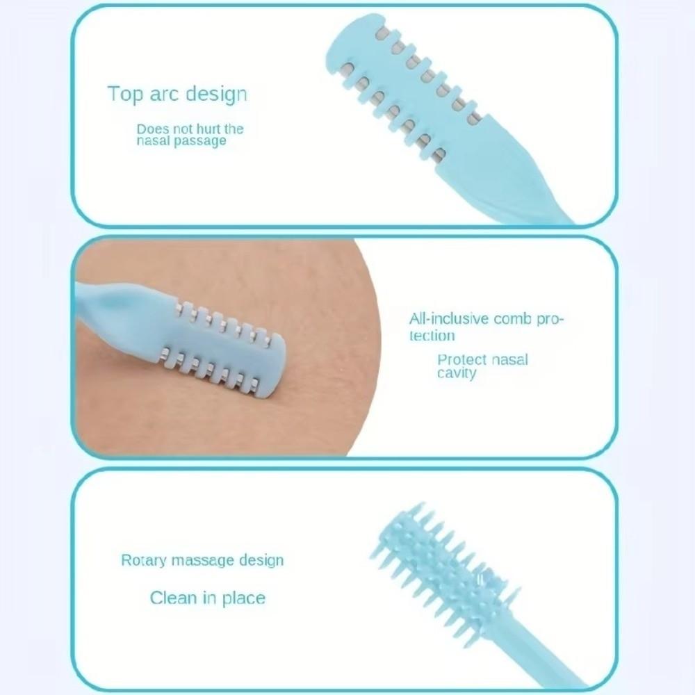 360° Rotation Nose Hair Trimmer Double Sided Nose Hair Trimming Grooming Tool
