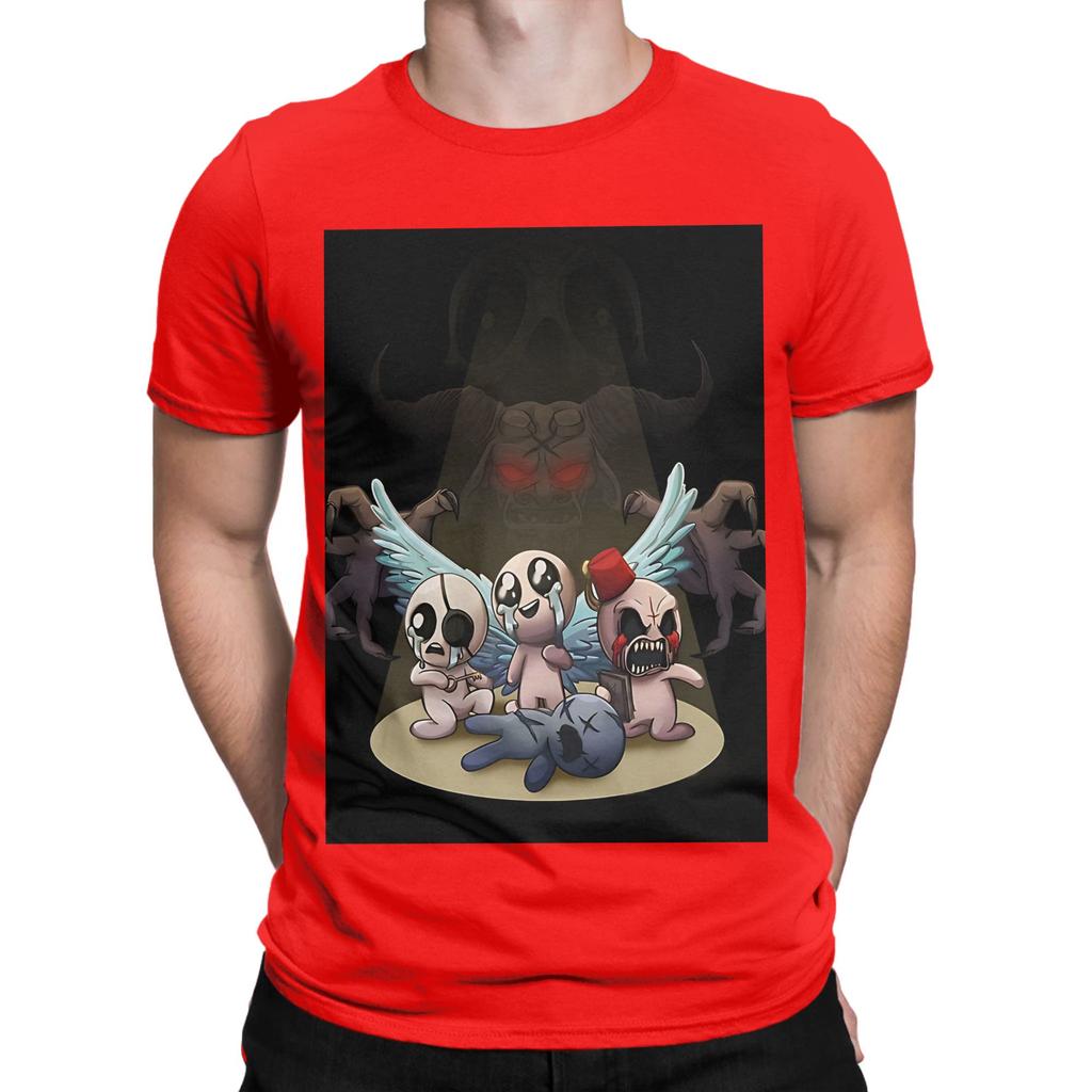 The Binding Of Isaac Black Poster Novelty Graphic 100 Cotton TShirt The Binding Of Isaac Rebirth Tops Tees For Unisex