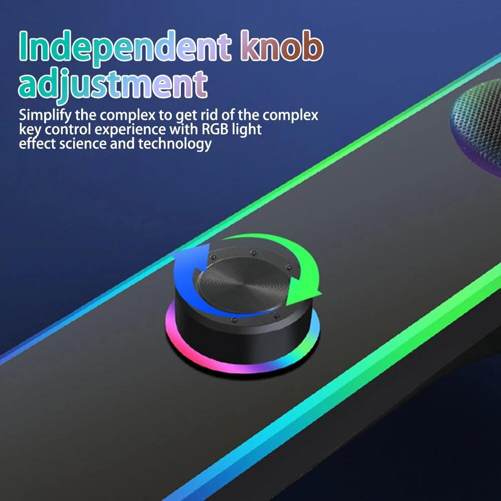 Home Theater Sound System, 4d Surround Sound Bar With Bluetooth, Tv And Computer Speakers, Subwoofer, Stereo Music Box