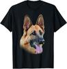 NEW LIMITED German Shepherd Face Design Best Gift Idea Tee T-Shirt Size S-3XL