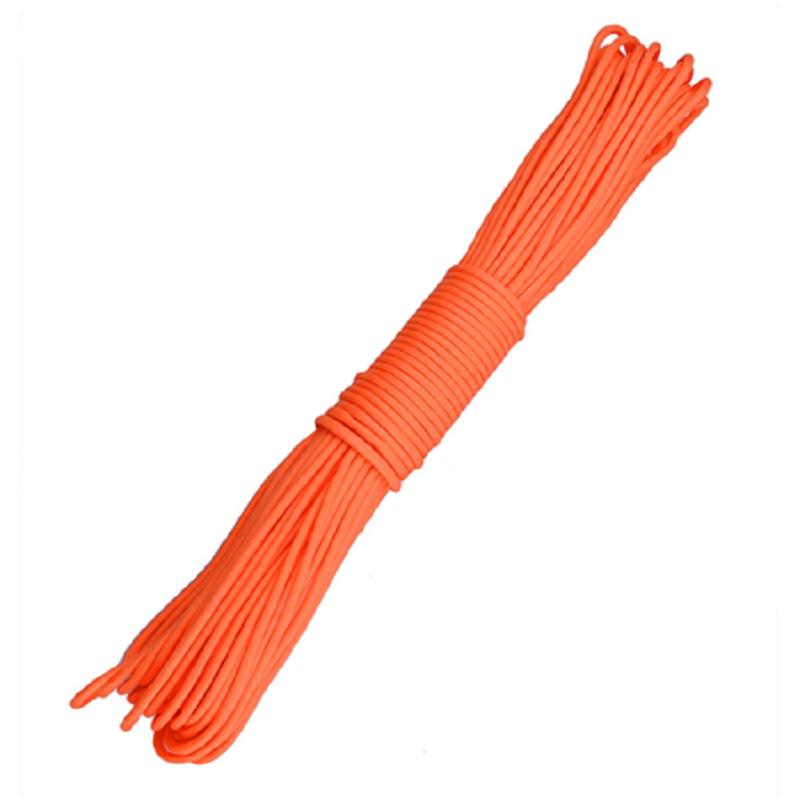 Cheap 8m/16m/31m 550lb Tensile Strength Paracord Rope 7 Stand 4mm
